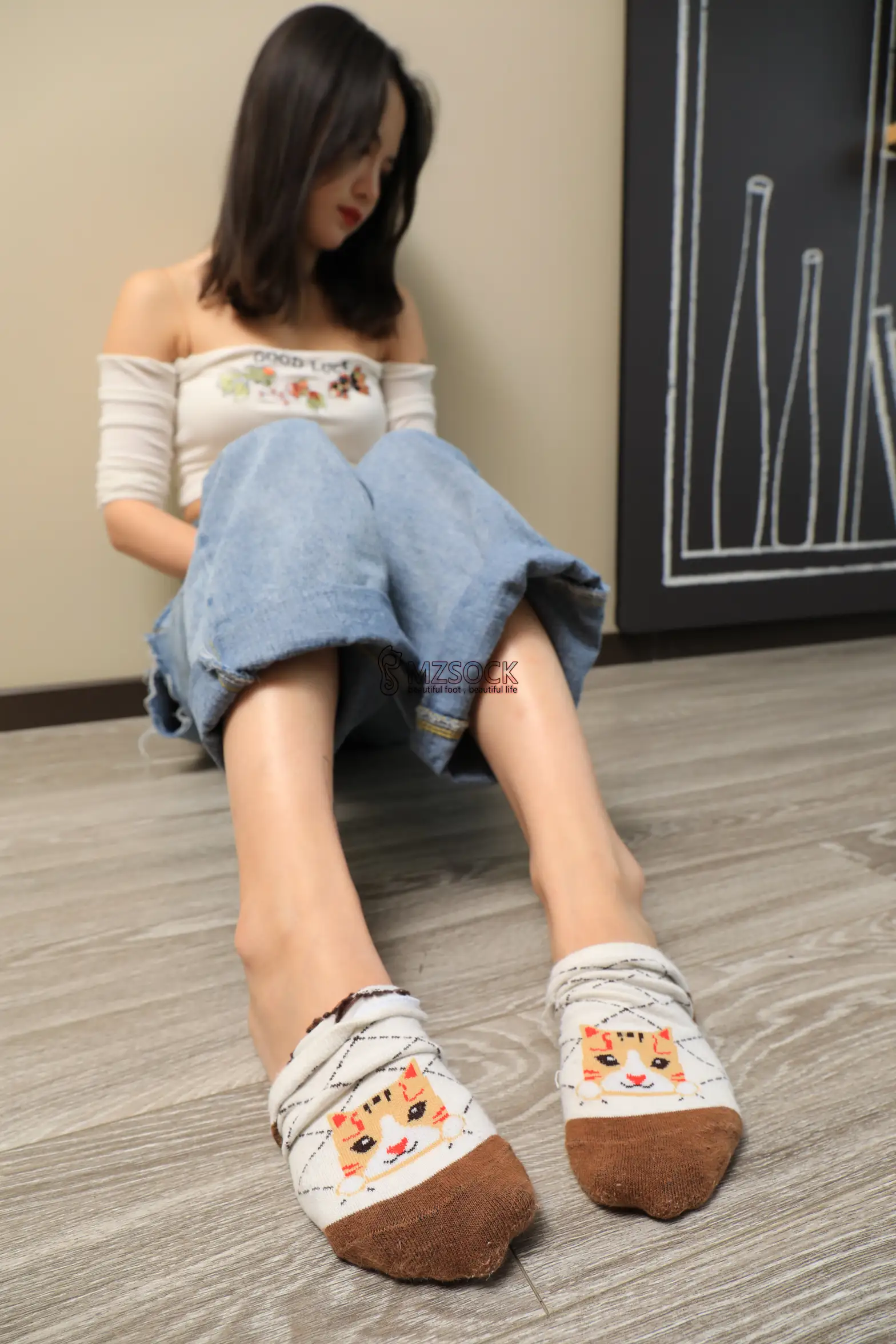 [Mzsock] Love beautiful feet NO.059 Fangfang#[74P]-61