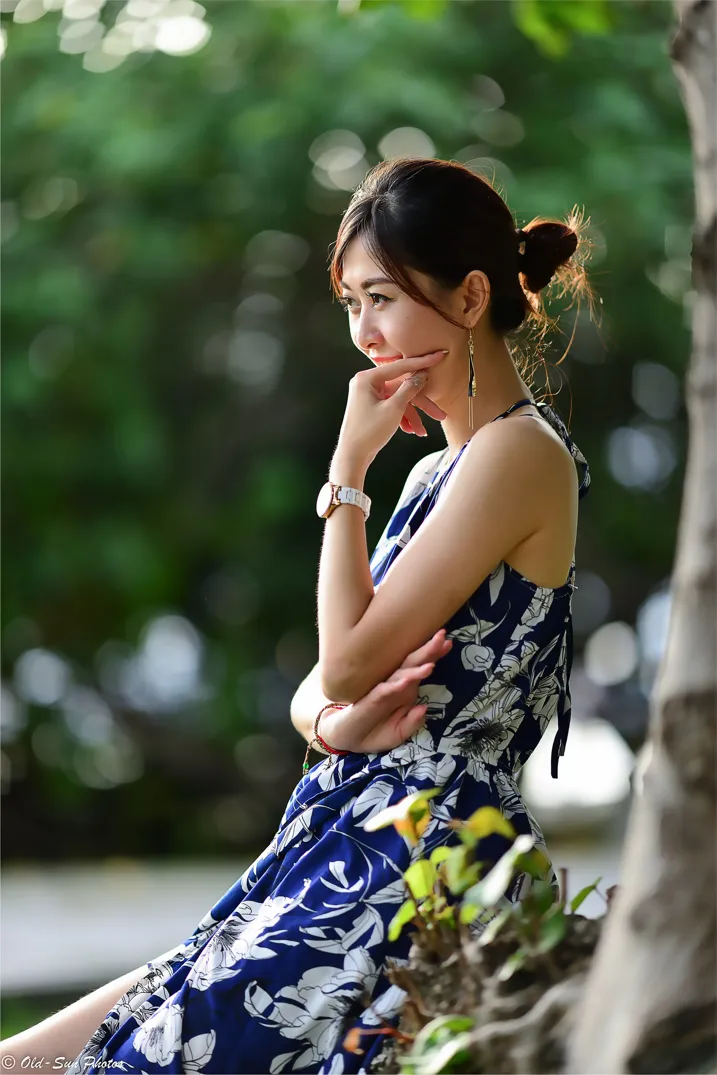 [Mzsock] NO.196 Zhao Tingting dress with cool and high legs street photography#[105P]-91