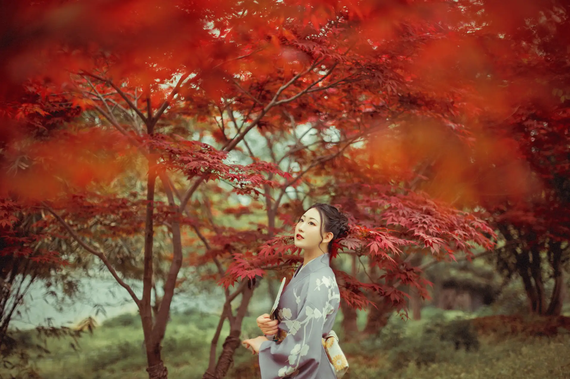 [YITUYU] 2021.09.02 Vol.219 – Deep in the Red Leaves No worries#[29P]-29